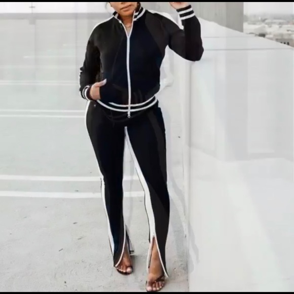 🔥🔥🖤2 PC Leisure Set NWOT🔥🔥🖤 - Picture 2 of 2